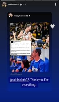 Missy Franklin's IG